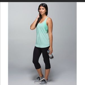 Lululemon Tun times tank heathered Bali breeze